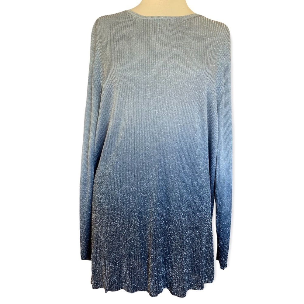 AVENUE Ombre Light Weight Sweater 3X